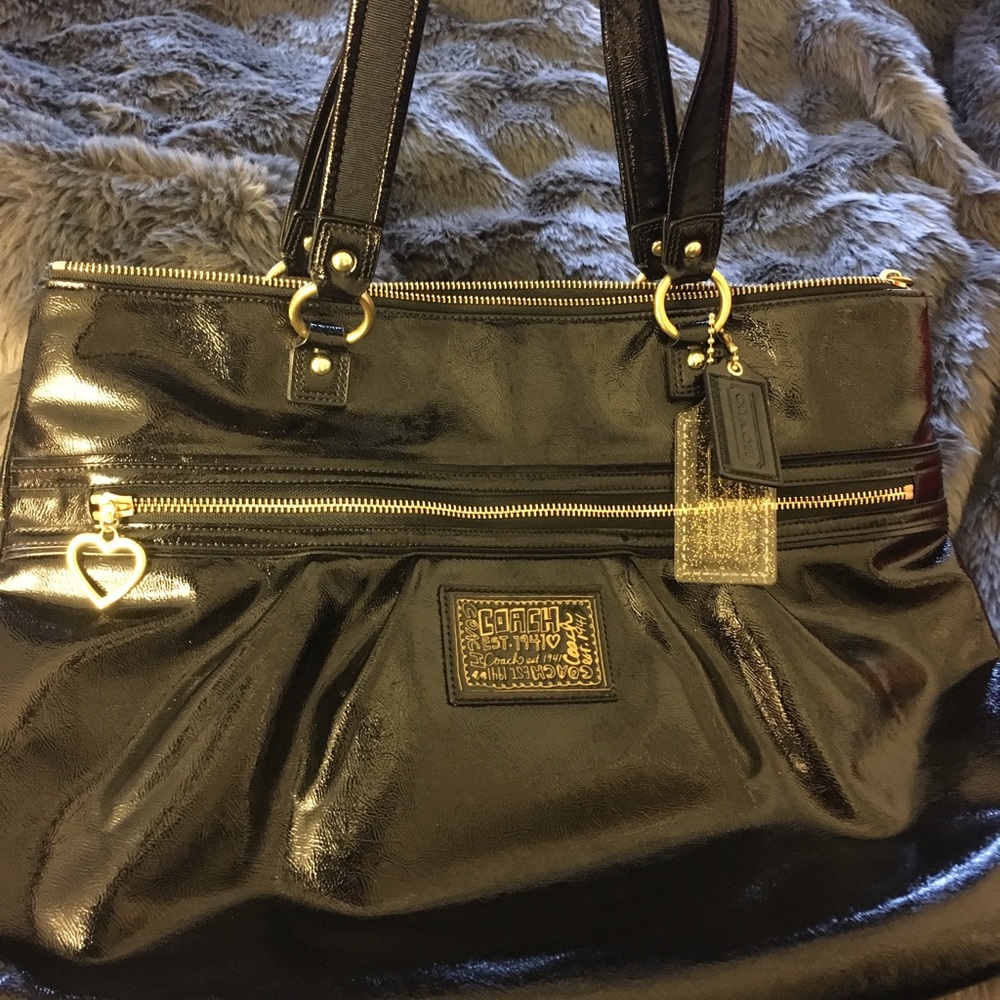 COACH leather bag